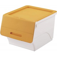 Japan SQU Flip Lid Storage Container - Yellow (pick up only)